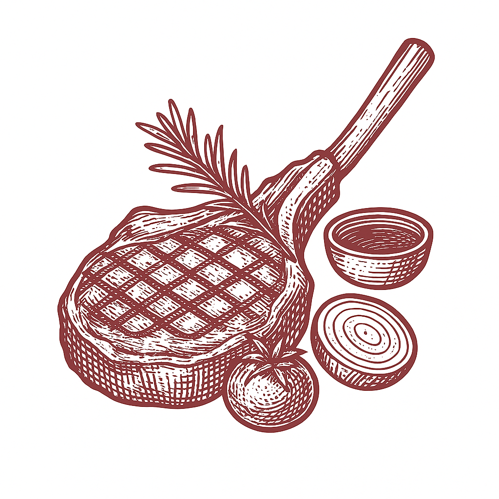 Schweineroulade „Hausfrauen Art“ mit Bratensoße, Spätzle und Kohlrabi Gemüse